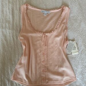 And Now This Women's Peach Tank Top